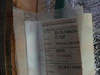Lot kabelhaspels met 2x 6.000 m nieuwe glasvezelkabel - afbeelding 11 van  13
