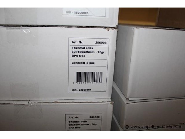 Lot kantoorartikelen wo. thermische rollen - afbeelding 3 van  5