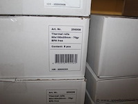 Lot kantoorartikelen wo. thermische rollen - afbeelding 3 van  5