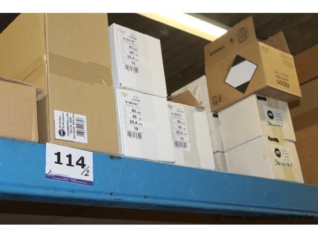 Lot kantoormateriaal wo. thermische rollen - afbeelding 1 van  2