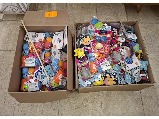 Lot kattenspeelgoed (+- 75 st) - afbeelding 1 van  2