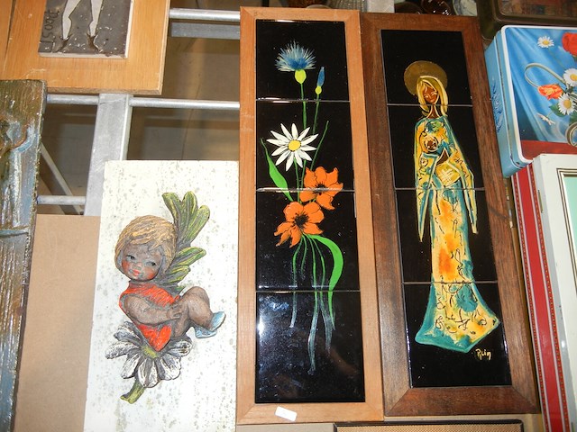 Lot keramiek deco (6stuks) - afbeelding 2 van  2