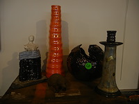 Lot keramiek handgemaakt (5stuks)