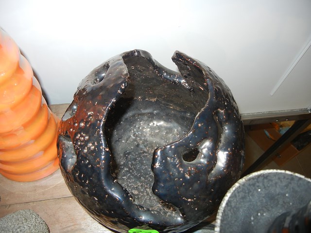 Lot keramiek handgemaakt (5stuks) - afbeelding 2 van  3