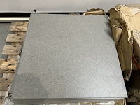 Lot keramische tegels 4m² grijs gespikkeld