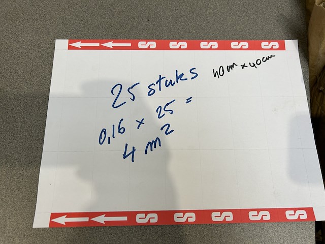 Lot keramische tegels 4m² grijs gespikkeld - afbeelding 3 van  3