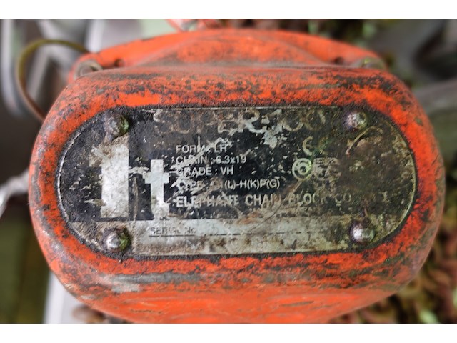 Lot kettingtakels - afbeelding 10 van  14