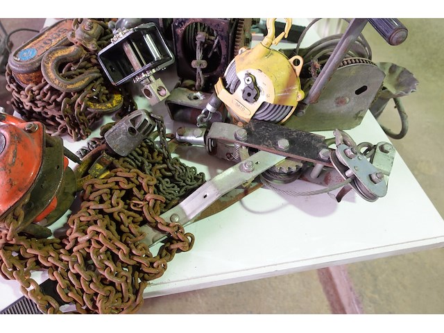 Lot kettingtakels - afbeelding 12 van  14