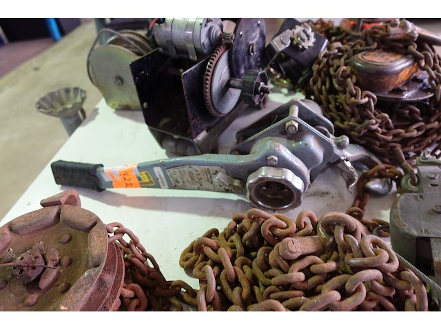 Lot kettingtakels - afbeelding 5 van  14