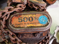 Lot kettingtakels - afbeelding 8 van  14