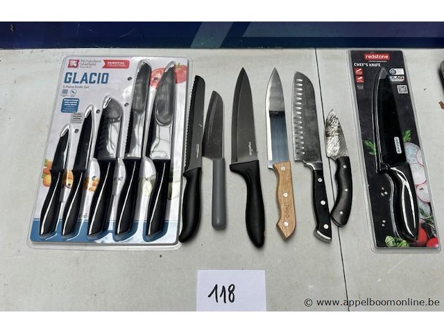 Lot keukenmessen - afbeelding 1 van  1