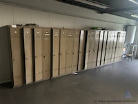 Lot kledinglockers