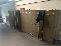 Lot kledinglockers