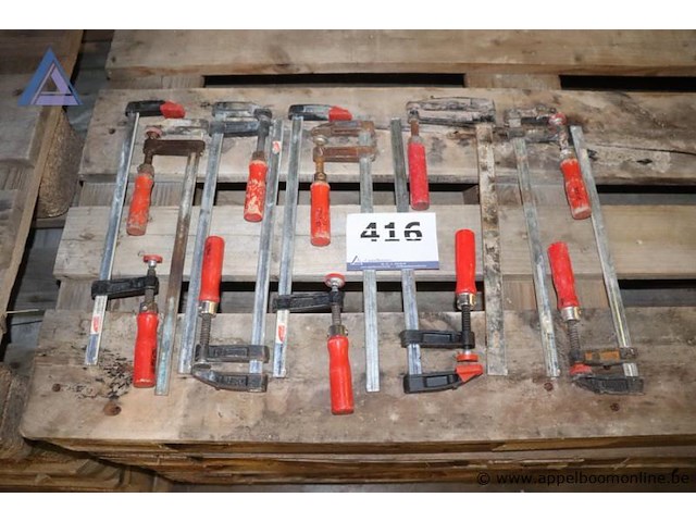 Lot klemmen - diverse maten - afbeelding 1 van  1