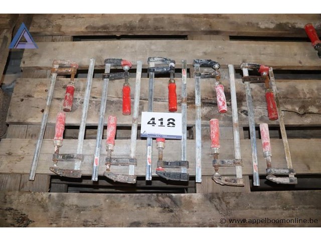 Lot klemmen - diverse maten - afbeelding 1 van  1