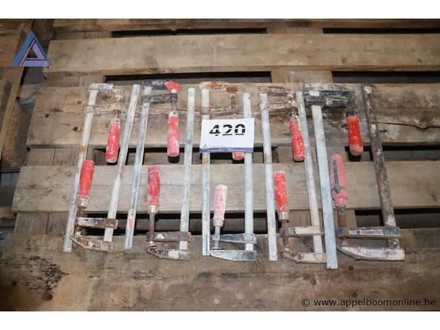 Lot klemmen - diverse maten - afbeelding 1 van  1