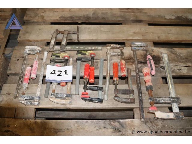 Lot klemmen - diverse maten - afbeelding 1 van  1