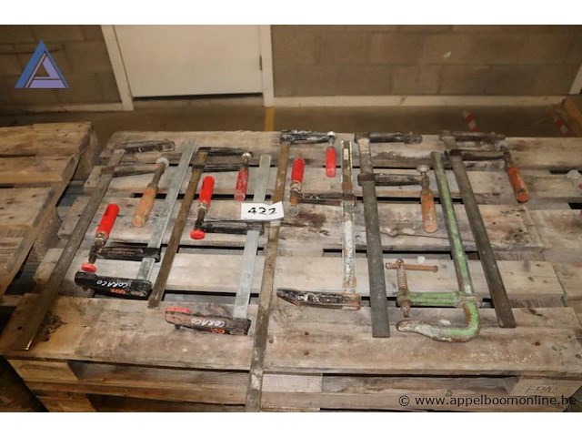 Lot klemmen - diverse maten - afbeelding 1 van  1