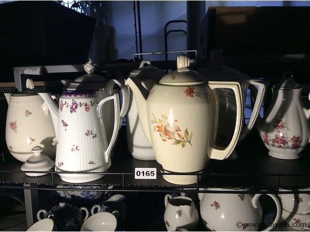 Lot koffie & theekannen - afbeelding 1 van  3