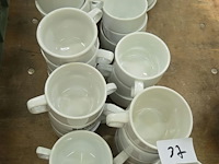 Lot koffietassen en ondertassen - afbeelding 1 van  1