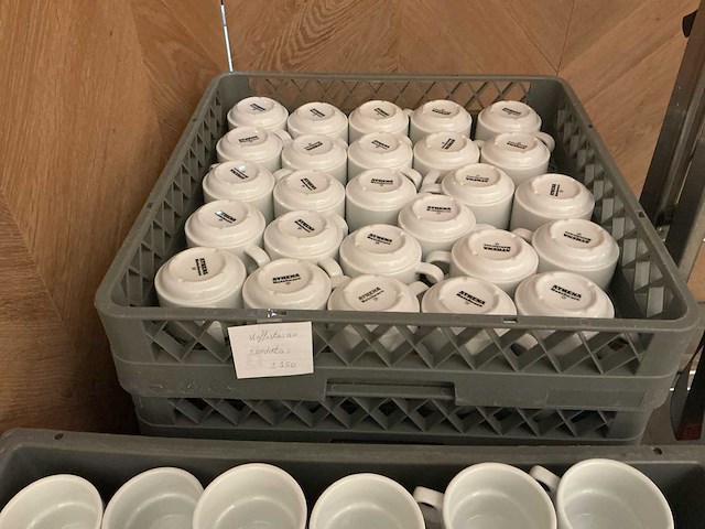 Lot koffietassen en ondertassen - afbeelding 3 van  5