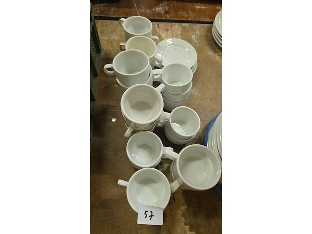 Lot koffietassen - afbeelding 1 van  1
