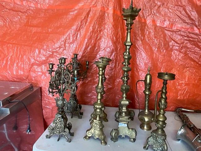 Lot koper decoratie - afbeelding 1 van  4