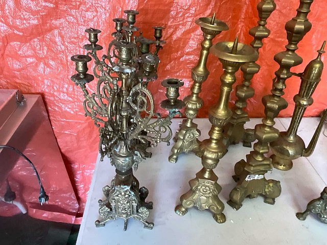 Lot koper decoratie - afbeelding 2 van  4