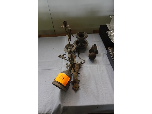 Lot koperen decoratie - afbeelding 1 van  3