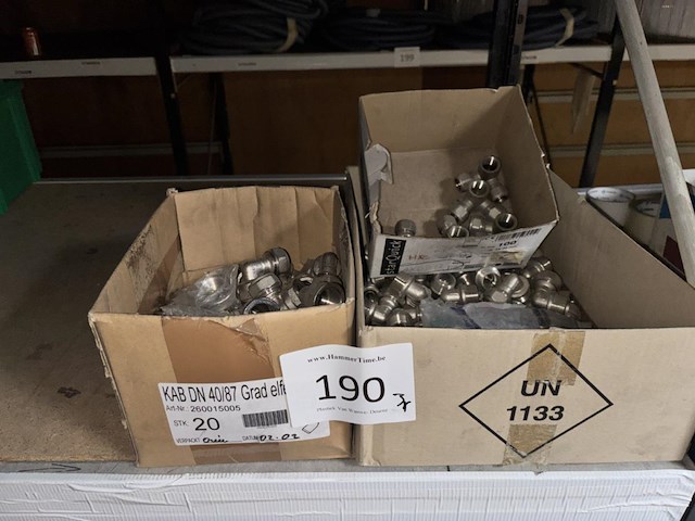Lot koppelstukken - afbeelding 1 van  2