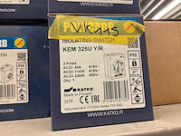 Lot lastschakelaar 3x25a ip66 (4x) - afbeelding 2 van  2