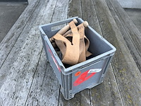Lot lederen glasdragers - afbeelding 1 van  3