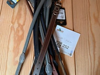 Lot leren hondenhalsbanden kleine hond (±13x) - afbeelding 1 van  1