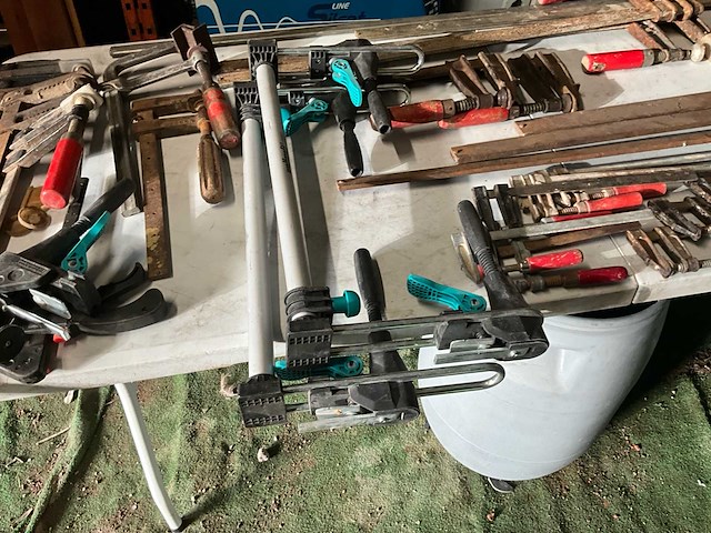 Lot lijmklemmen/spanvijzen - afbeelding 8 van  9