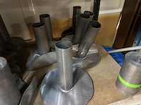 Lot loden tap buizen - afbeelding 5 van  6