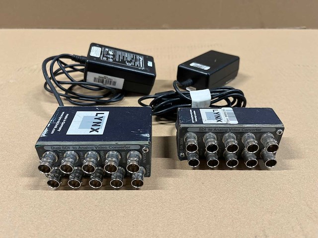 Lot lynx sdi to analog video converters (single and dual) - afbeelding 1 van  2