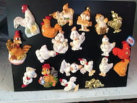 Lot magneten ( kippen) - afbeelding 1 van  1