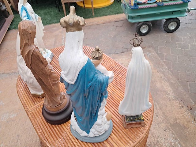 Lot mariabeelden (5 stuks) - afbeelding 3 van  16