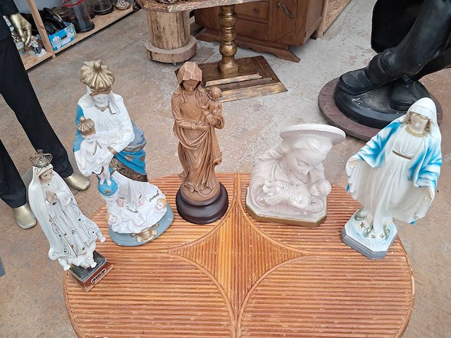 Lot mariabeelden (5 stuks) - afbeelding 8 van  16