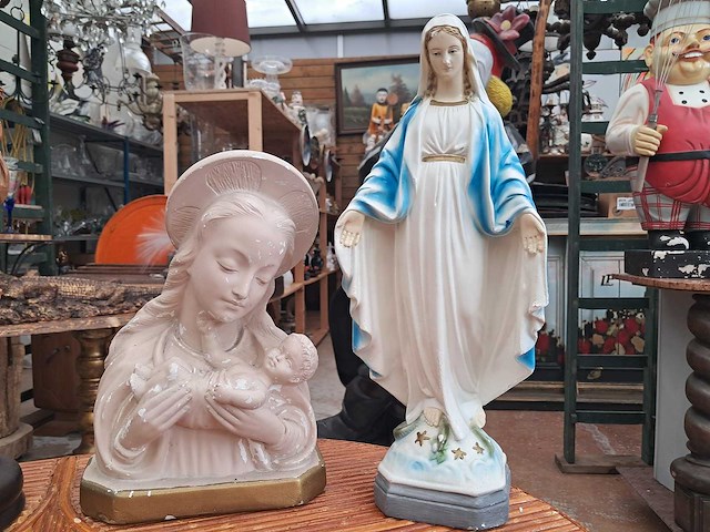 Lot mariabeelden (5 stuks) - afbeelding 9 van  16