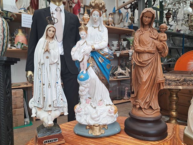 Lot mariabeelden (5 stuks) - afbeelding 10 van  16
