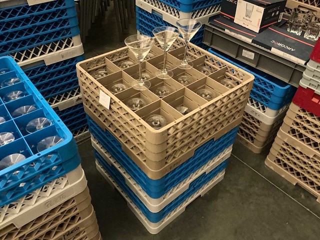 Lot martini glazen - afbeelding 2 van  3