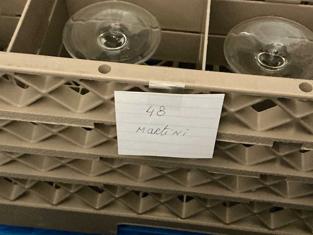 Lot martini glazen - afbeelding 3 van  3