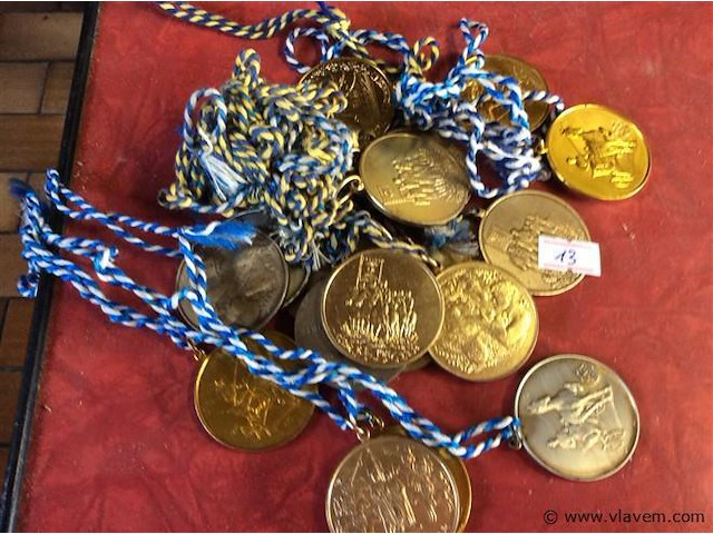 Lot medailles paardensport - afbeelding 1 van  2