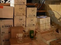 Lot merkglazen (leffe, orval, grimbergen, jupiler, la chouffe, palm, kriek max ...) - afbeelding 3 van  21