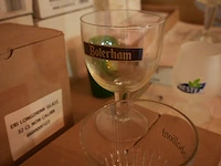 Lot merkglazen (leffe, orval, grimbergen, jupiler, la chouffe, palm, kriek max ...) - afbeelding 4 van  21