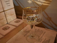 Lot merkglazen (leffe, orval, grimbergen, jupiler, la chouffe, palm, kriek max ...) - afbeelding 5 van  21