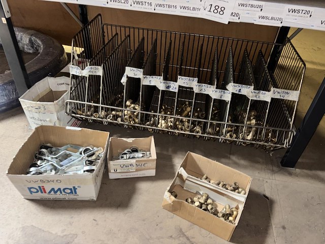 Lot messing fittings + div - afbeelding 1 van  6