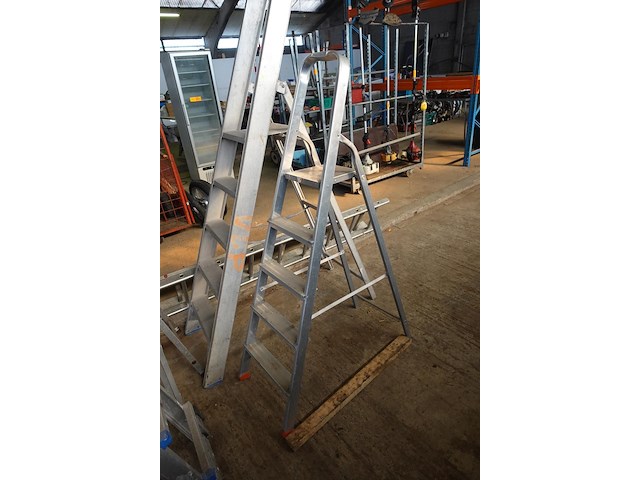 Lot met 8 ladders - afbeelding 4 van  10