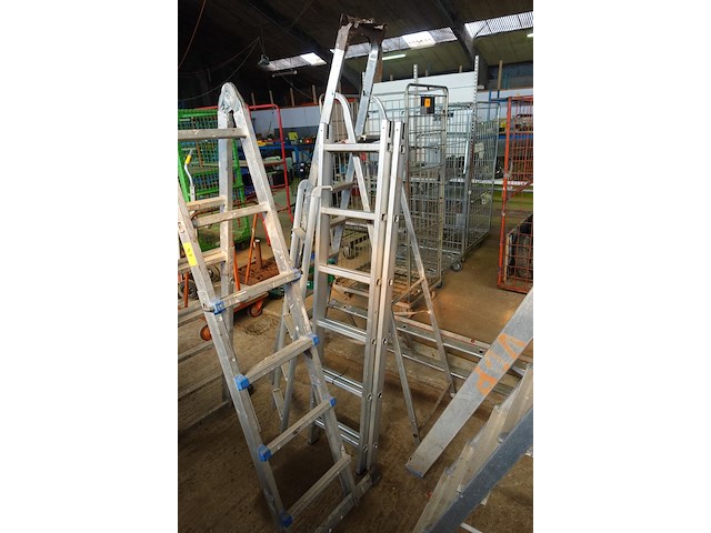 Lot met 8 ladders - afbeelding 6 van  10